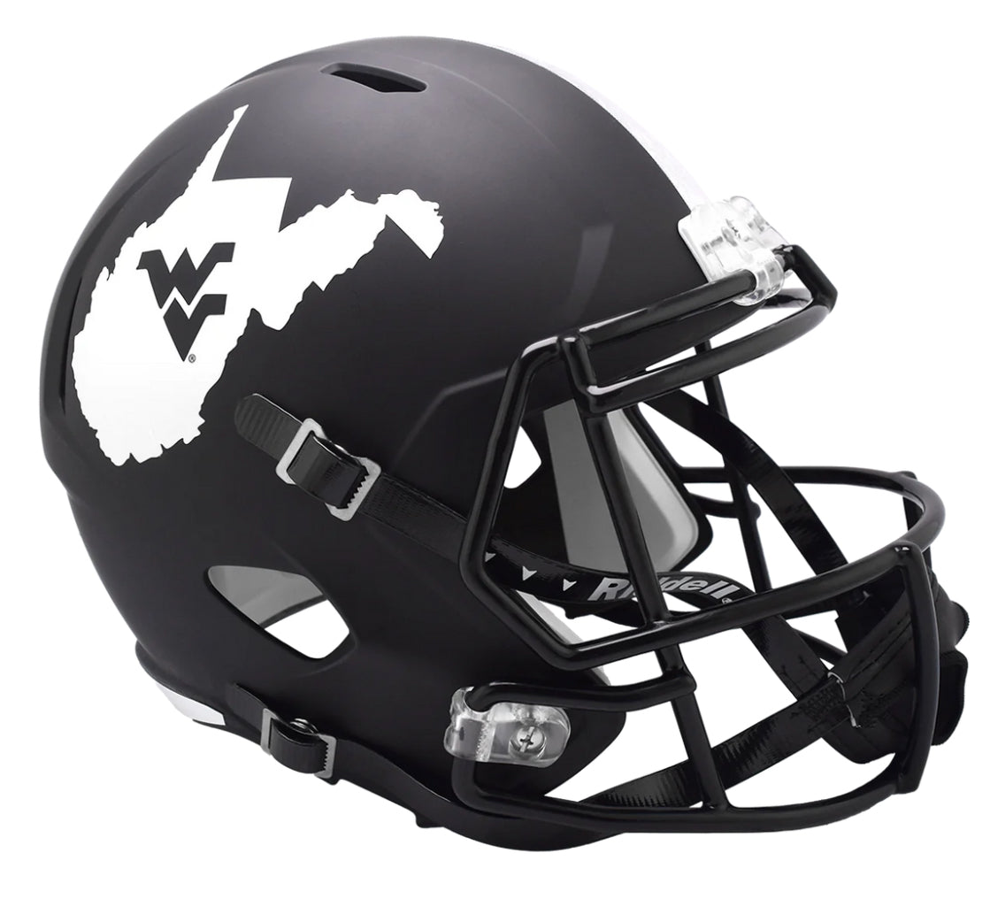 bling football helmets RIDDELL MINI SPEED “BUILT ON BRAVERY” HELMET – Bond's Tailgaters