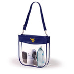 LARGE CLEAR CROSSBODY WITH ZIPPER