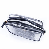 COLLEGIATE CLEAR PURSE WITH REVERSIBLE SHOULDER STRAPS