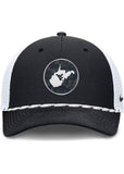 NIKE “COAL RUSH” ADJUSTABLE TRUCKER - BLACK M/L