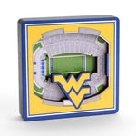 WEST VIRGINIA UNIVERSITY 3D STADIUMVIEW MAGNET