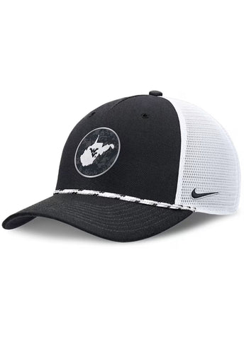 NIKE “COAL RUSH” ADJUSTABLE TRUCKER - BLACK M/L