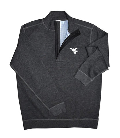 HORN LEGEND BLACK PULLOVER 1/4 ZIP JACKET