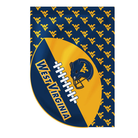 WV SPORTS CUT GARDEN FLAG