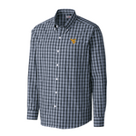CUTTER & BUCK WVU DISCOVERY PARK NAVY PLAID
