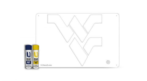 West Virginia “WV” – Tailgater Stencil Kit
