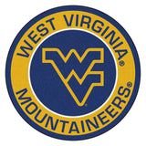 WEST VIRGINIA MOUNTAINEERS ROUND RUG