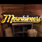 MOUNTAINEERS LIGHT UP SIGN (AVAILABLE IN STORE / STORE PICKUP ONLY)