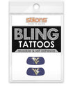 BLING AND GLITTER FACE TATTOO
