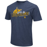 2022 West Virginia University Men’s Navy Fan Shirt