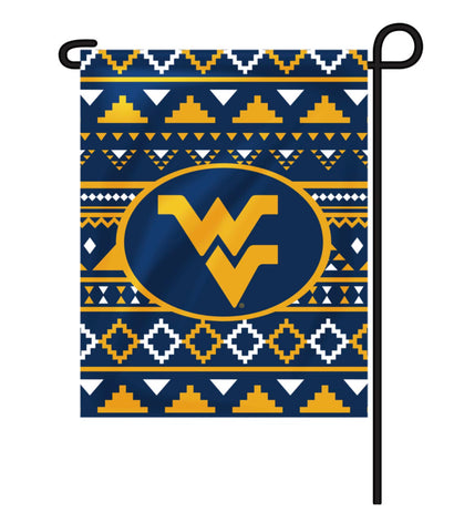 WEST VIRGINIA AZTEC GARDEN FLAG