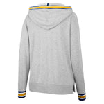 COLOSSEUM WOMEN’S ANDY V-NECK PULLOVER HOODIE - HEATHERED GRAY