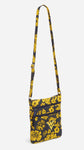 VERA BRADLEY COLLEGIATE TRIPLE ZIP HIPSTER CROSSBODY